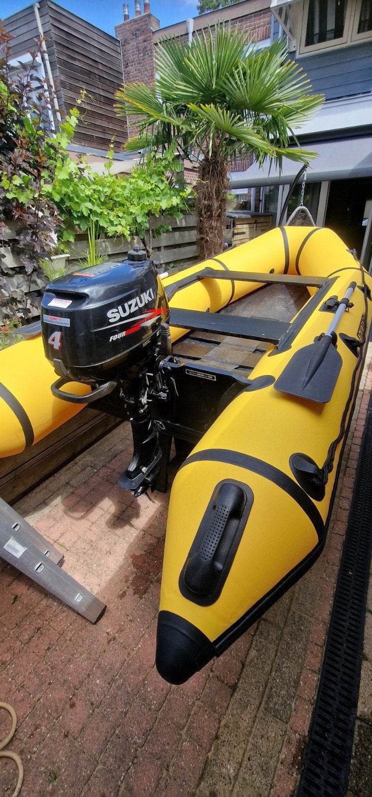Aguaparx rib 330 met suzuki df4 kortstaart uit 2010, Watersport en Boten, Ophalen, Overige typen