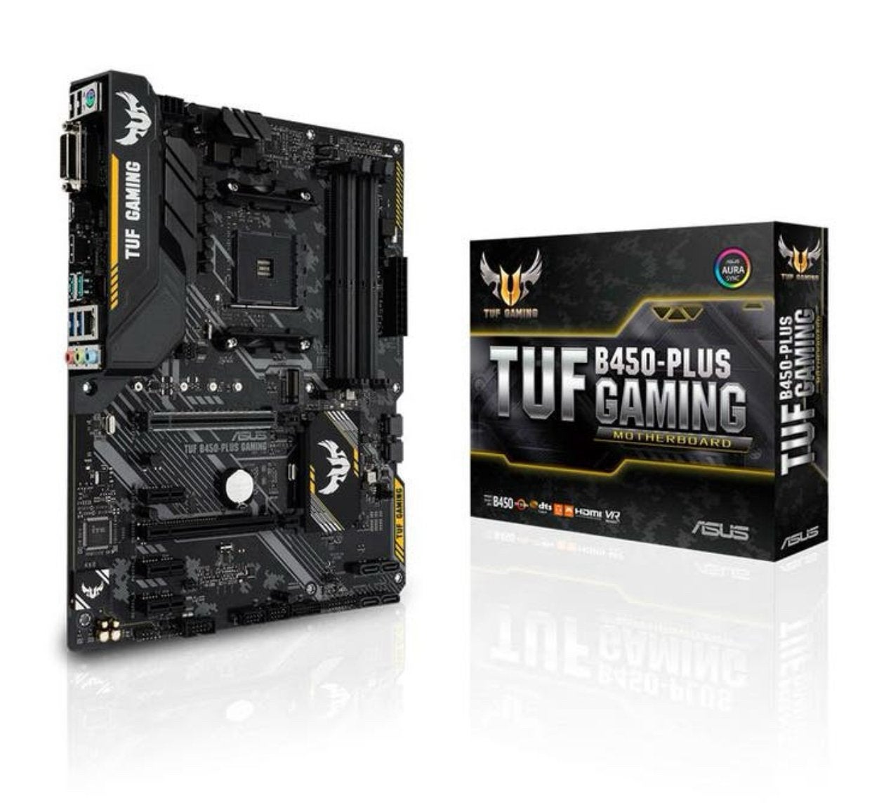 Gaming Moederboard ASUS B450-PLUS, Computers en Software, Moederborden, Ophalen of Verzenden, Zo goed als nieuw, DDR4