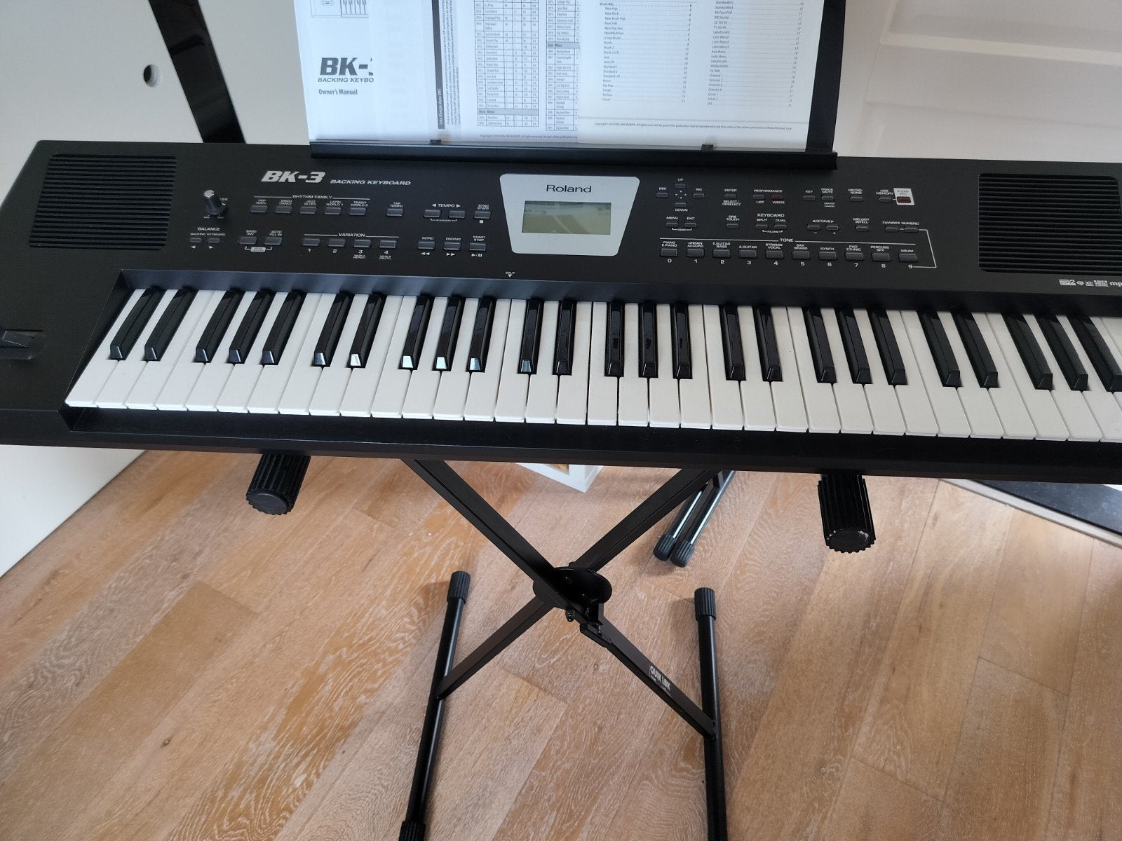 BK-3 backing keyboard Roland, Ophalen, Zo goed als nieuw, 61 toetsen, Roland