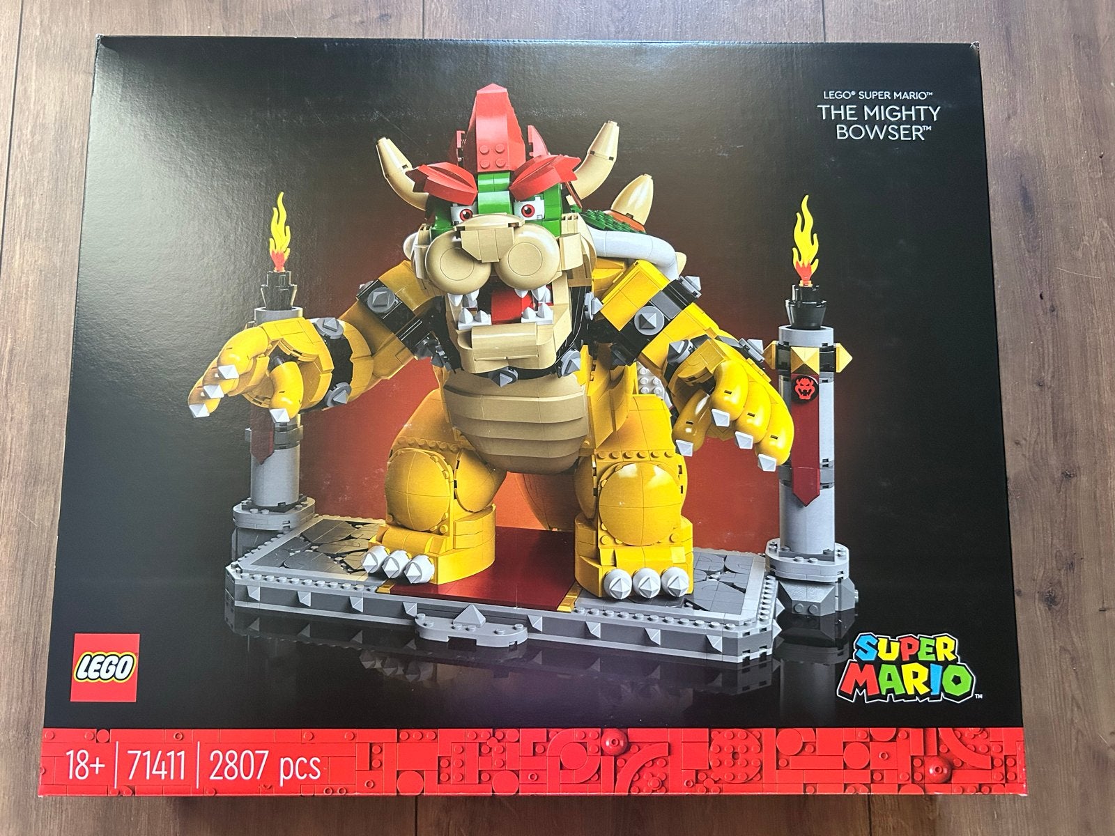 LEGO Super Mario De Machtige Bowser 71411 Nieuw, Ophalen of Verzenden, Nieuw