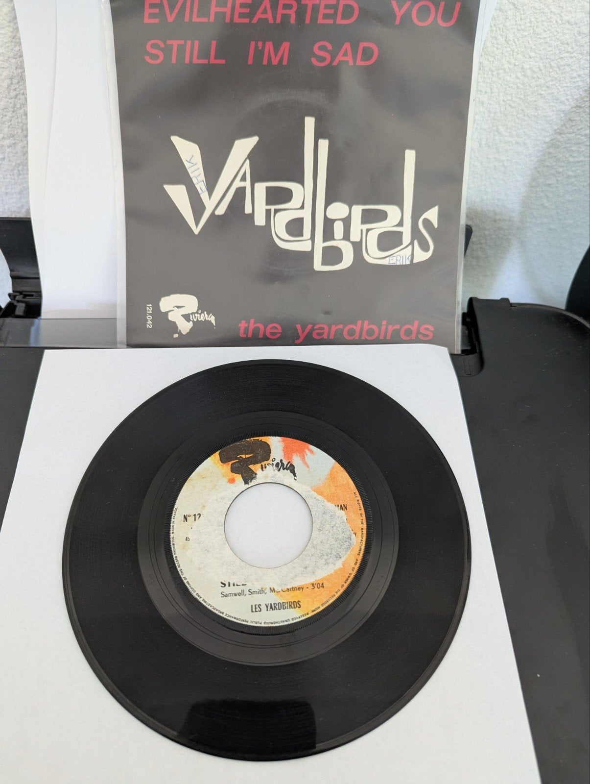 The Yardbirds - Evil hearted you ( vinyl single), Ophalen of Verzenden, Gebruikt, 7 inch