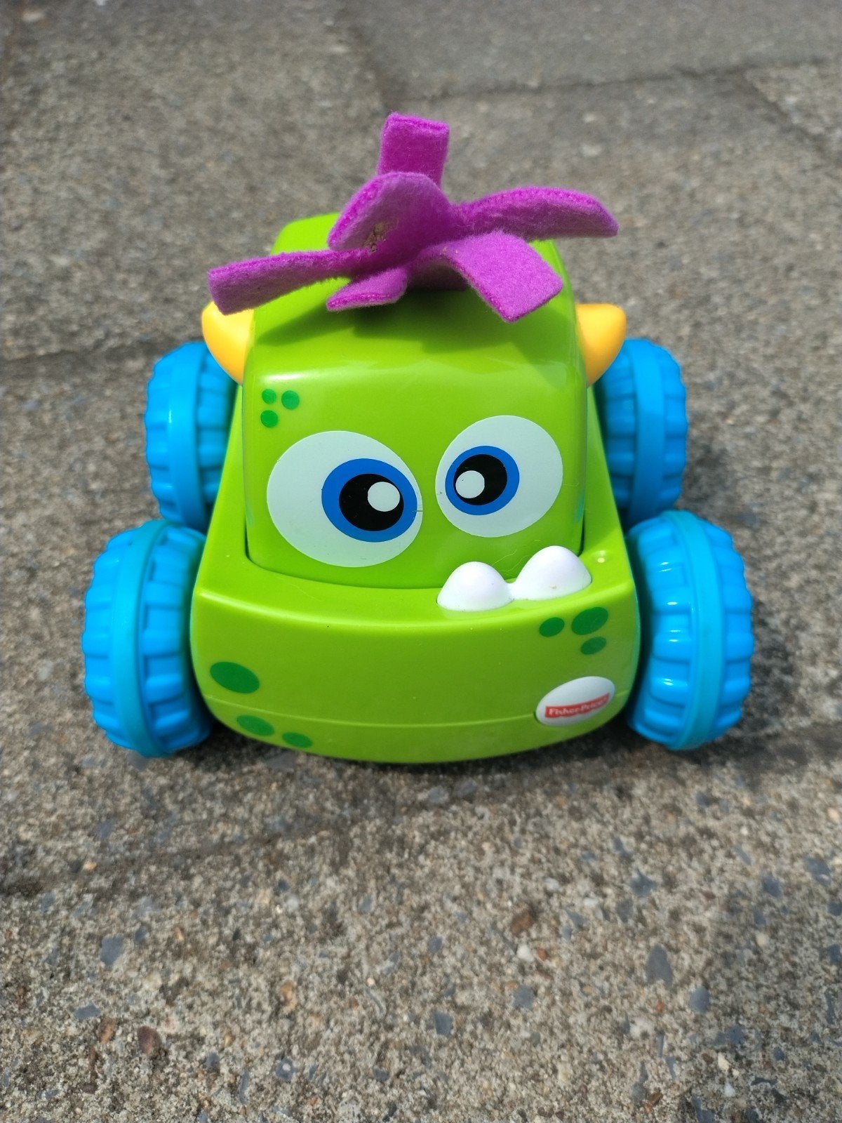 Fisher-Price Groene Monster Auto, Ophalen of Verzenden, Gebruikt, Auto of Voertuig