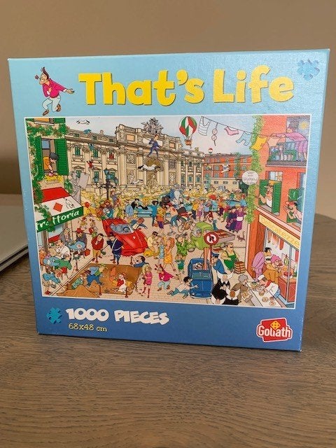 Puzzel (That's Life) Centrum van Rome 1.000 stukjes, Ophalen of Verzenden, 500 t/m 1500 stukjes, Zo goed als nieuw, Legpuzzel