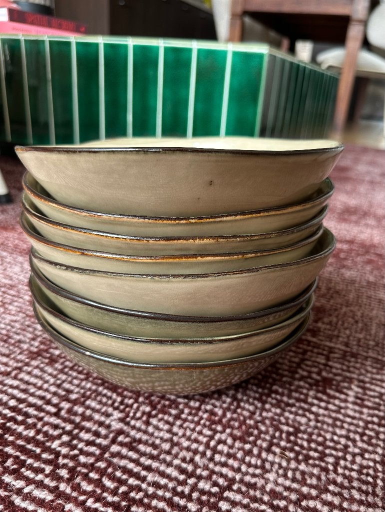 Diepe dinerborden Xenos Toscane, Ophalen, Overige merken, Zo goed als nieuw, Bord(en)