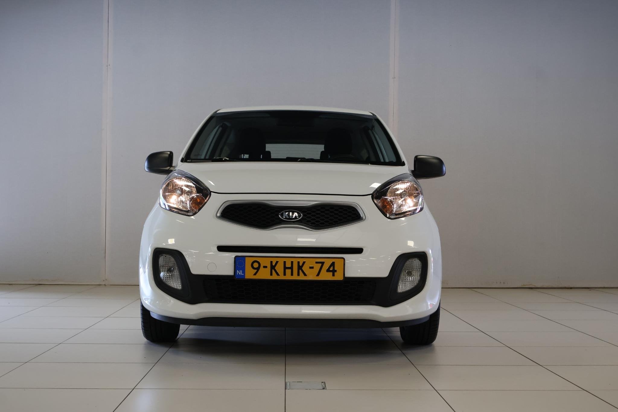Kia Picanto 1.0 CVVT ISG, Voorwielaandrijving, Euro 5, Stof, Gebruikt