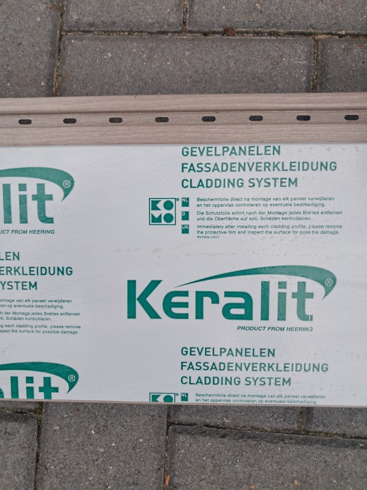 Keralit Vergr Ceder Classic Nerf Spanningdeem 190 mm, Ophalen of Verzenden, Nieuw