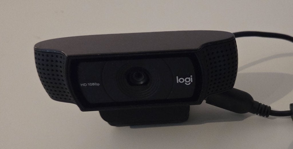 Logitech C920 webcam, Computers en Software, Webcams, Ophalen, Logitech, Zo goed als nieuw, Microfoon