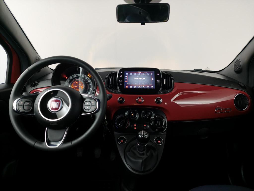 Fiat 500 C 1.0 Hybrid Club | Apple CarPlay / Android Auto |, Auto's, Fiat, Stof, Gebruikt, Euro 6, Cabriolet