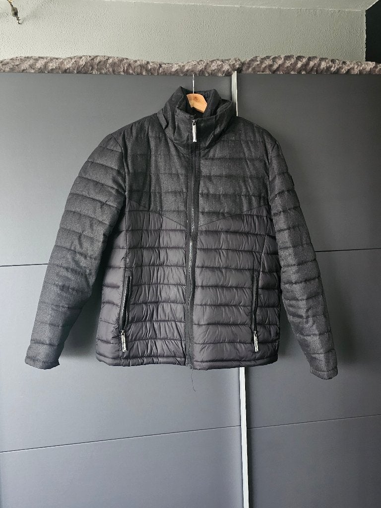 Zeer Mooie Dikke Superdry Fuji jas, Zwart, Maat 56/58 (XL), Ophalen of Verzenden, Zo goed als nieuw