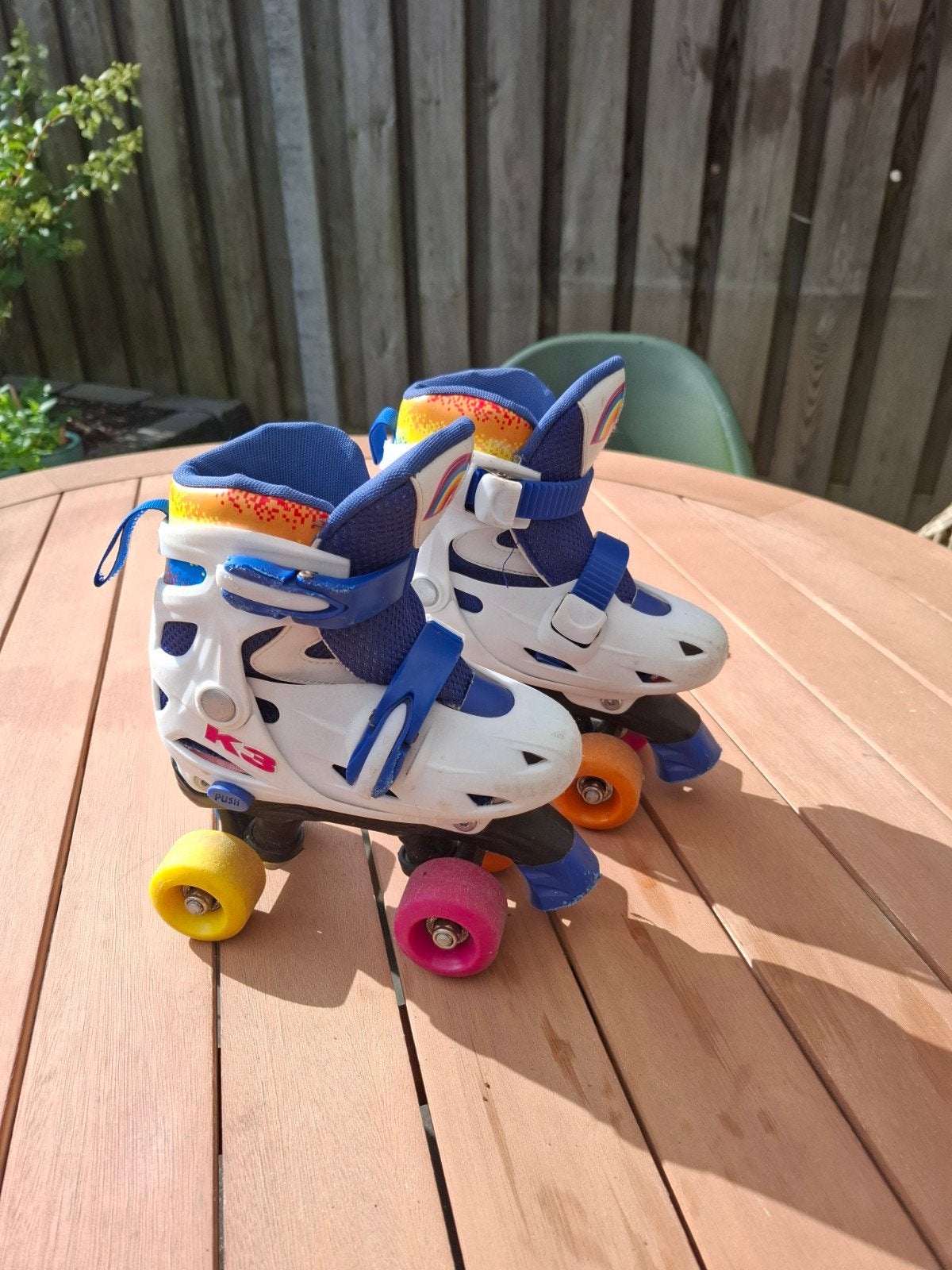 K3 Verstelbare Roller Skates - Maat 29-32, Ophalen, Verstelbaar, Gebruikt, Kinderen