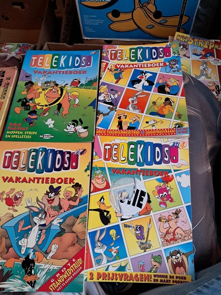 Tele kids vakantie boeken, Meerdere stripboeken, Ophalen, Gelezen, Telekids