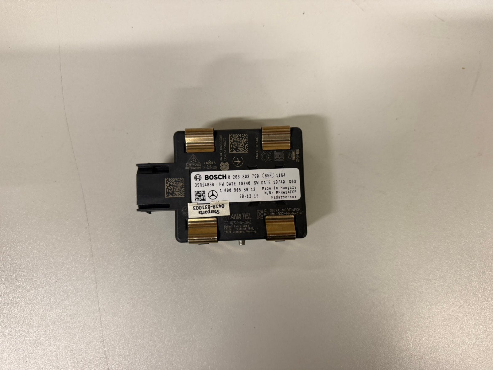 Radar sensor Mercedes GLC-Klasse A0009058913, Auto-onderdelen, Mercedes-Benz, Mercedes, Gebruikt, Mercedes