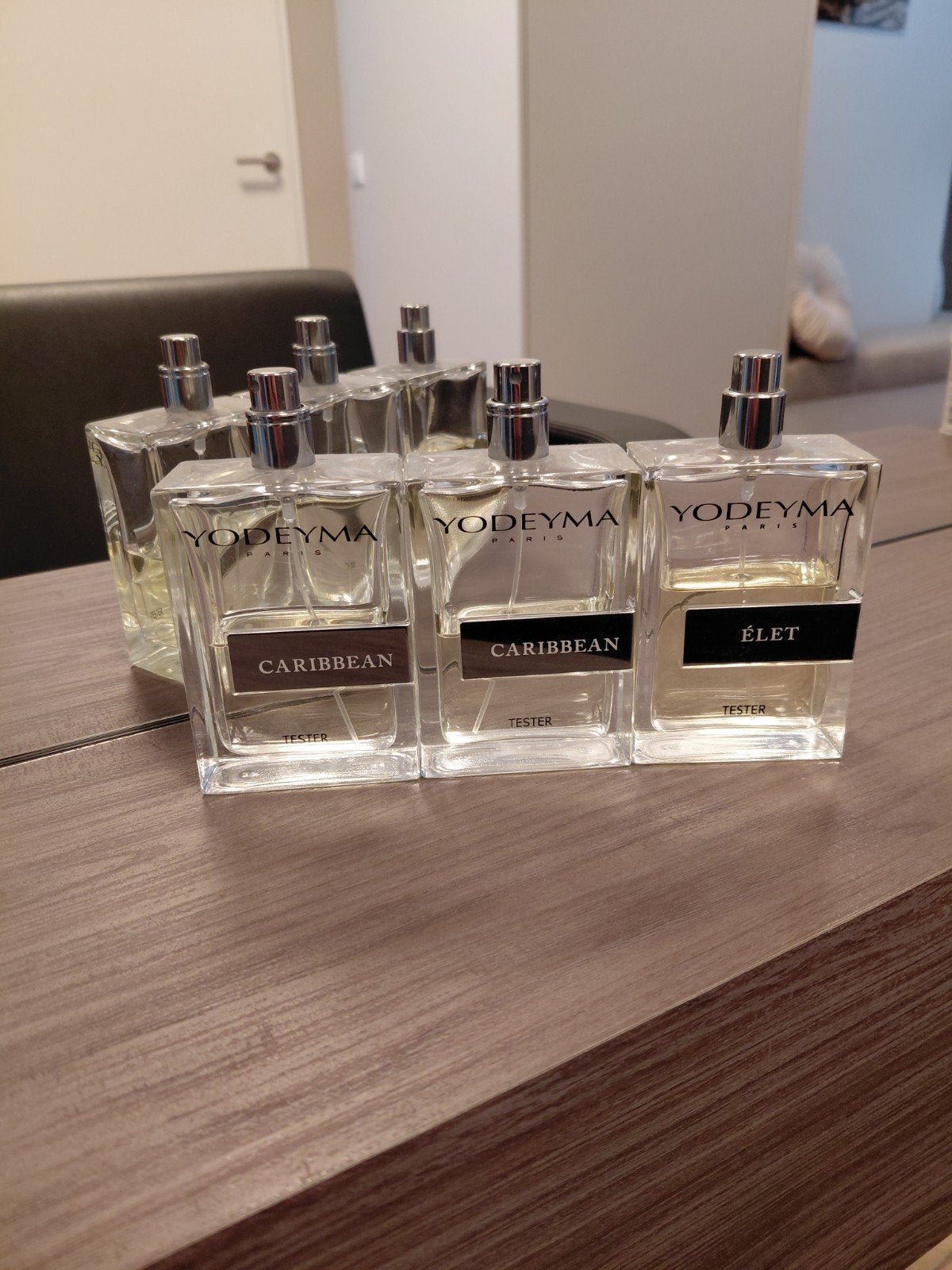 3x testers heren Yodeyma, Sieraden, Tassen en Uiterlijk, Uiterlijk | Parfum, Ophalen of Verzenden, Nieuw