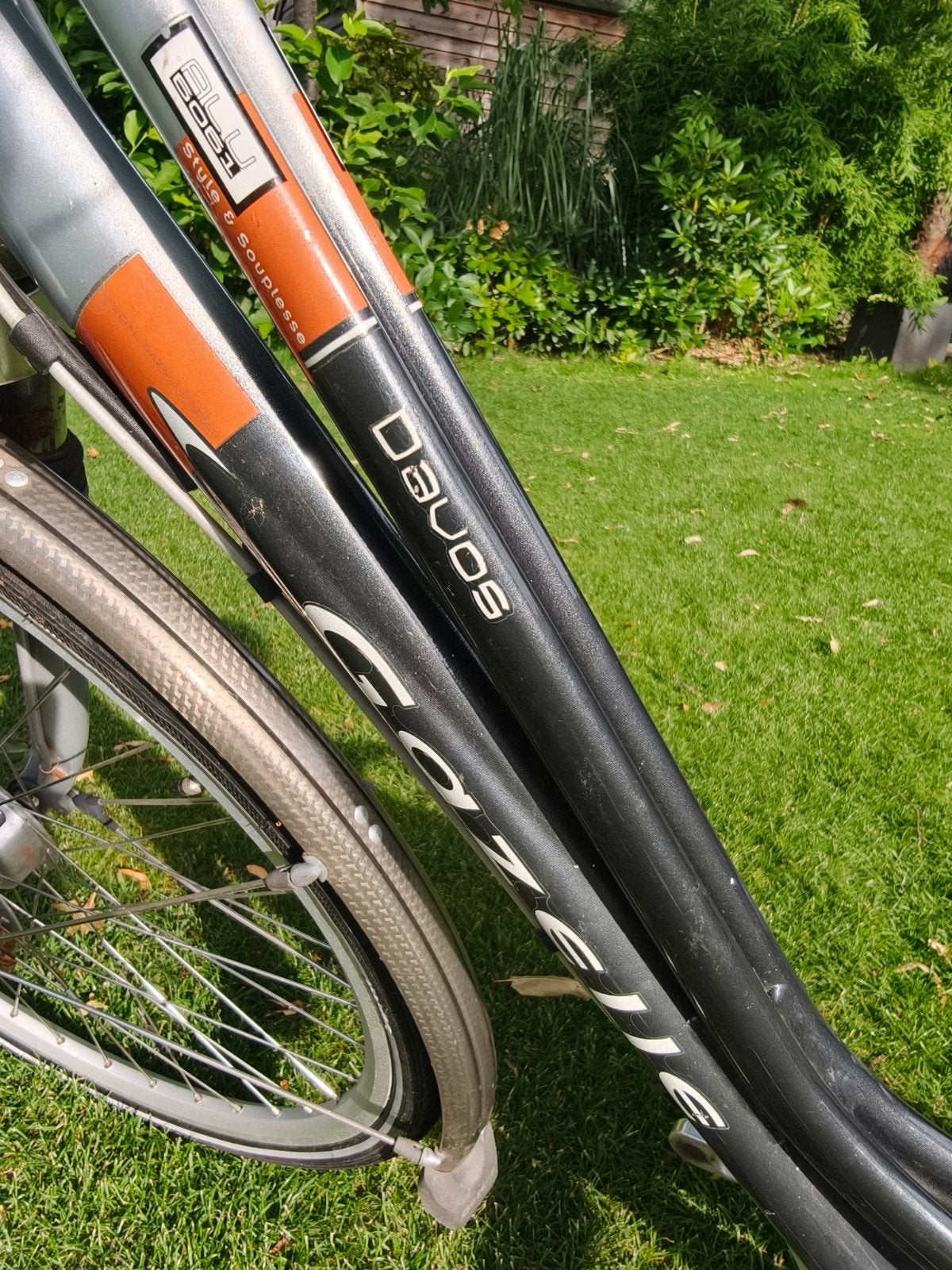 Gazelle Davos damesfiets frame maat 57, Ophalen, Gebruikt, Versnellingen, 56 cm of meer