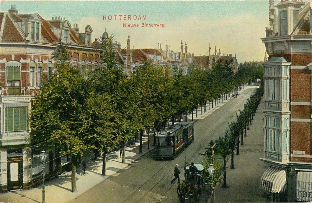 701-370-007 Rotterdam Nieuwe Binnenweg, Verzenden, Voor 1920, Zuid-Holland
