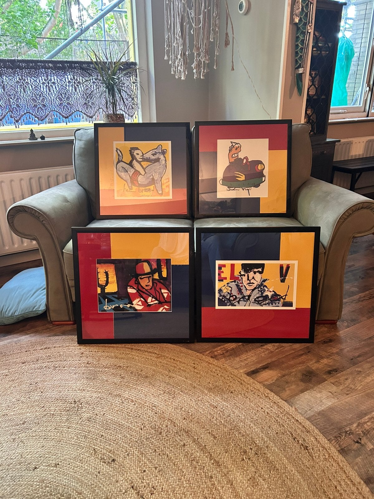 Herman brood Bieden, Ophalen