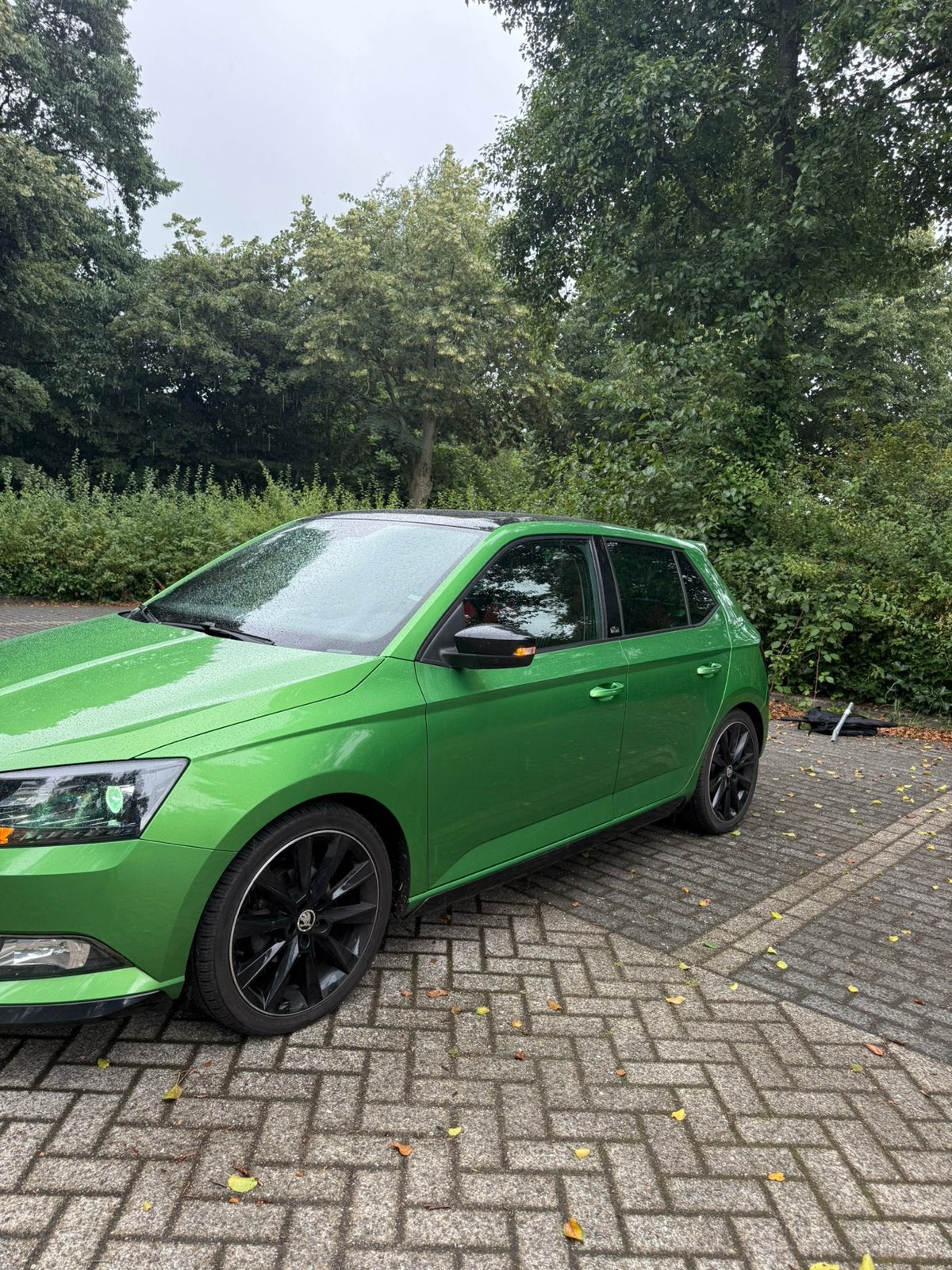 Skoda Fabia 1.2 TSI 66KW 2015 Groen, Auto's, Stof, Euro 6, 4 cilinders, Handgeschakeld