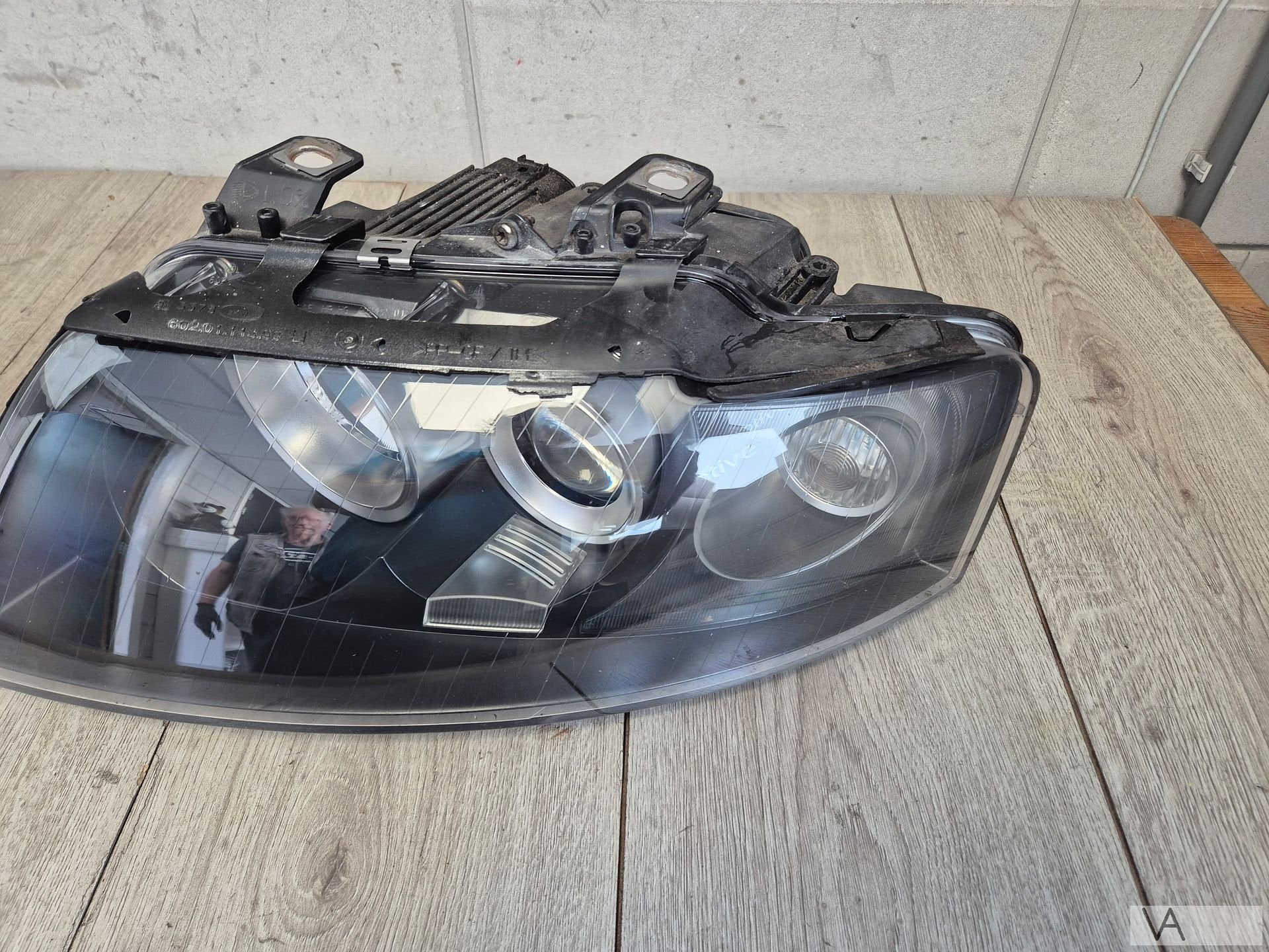 Koplamp SET van Audi A4 cabrio 2002 - 2007 zeer netjes €300, Auto-onderdelen, Gebruikt, -, -, -