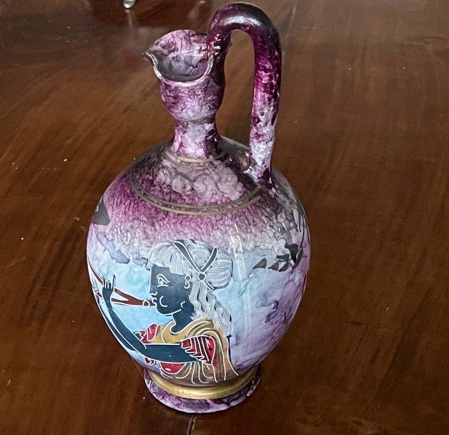 Decoratieve schenkkan, Antiek en Kunst, Antiek | Keramiek en Aardewerk, Ophalen of Verzenden