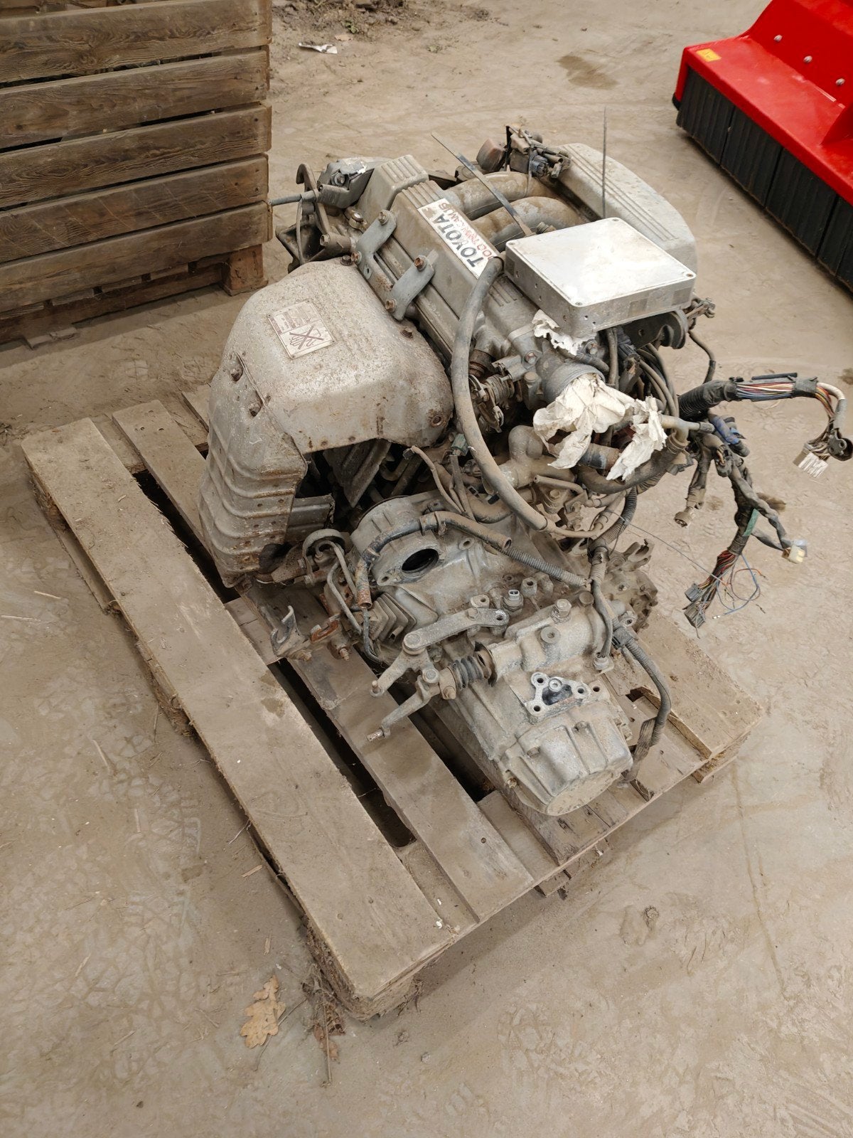 3SGE 2.0L Motorblok Toyota, Auto-onderdelen, Ophalen, Gebruikt, Toyota