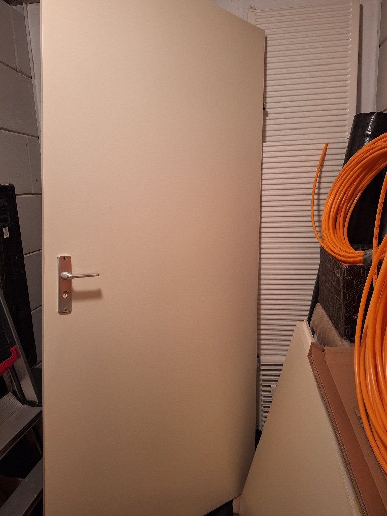 Opdekdeur 211.5 x 93, Ophalen, Gebruikt, 80 tot 100 cm, Binnendeur