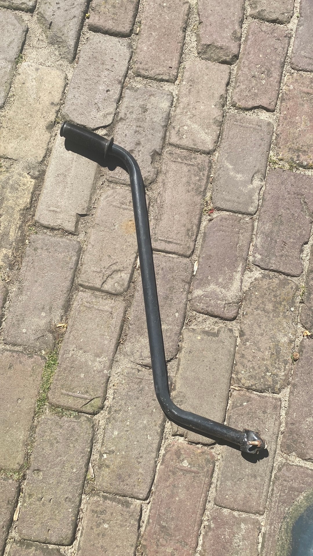 Duwstang kinderfiets, Ophalen of Verzenden, Zo goed als nieuw