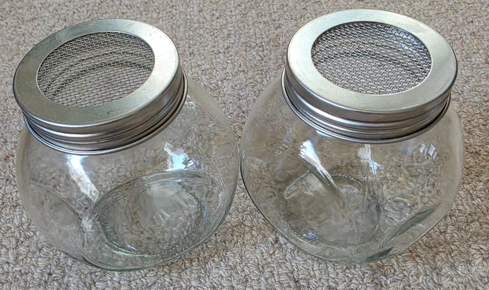 Kiemglazen sprouting pots, Ophalen of Verzenden, Gebruikt, Overige typen