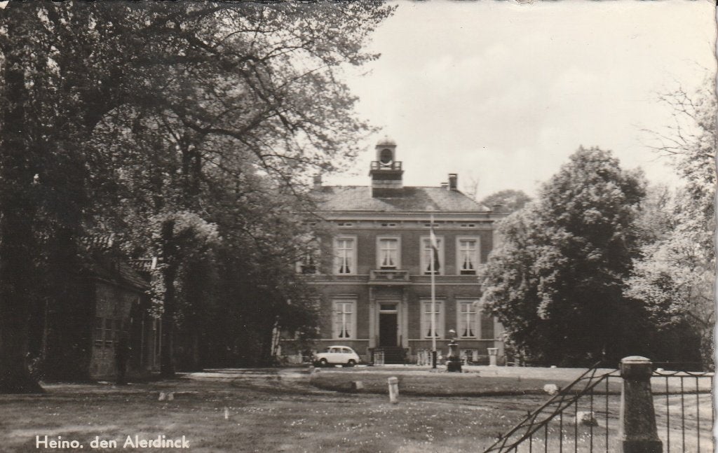 Heino  Huize Alerdinck   met Fiat 500, Ophalen of Verzenden, 1940 tot 1960, Gelopen, Overijssel