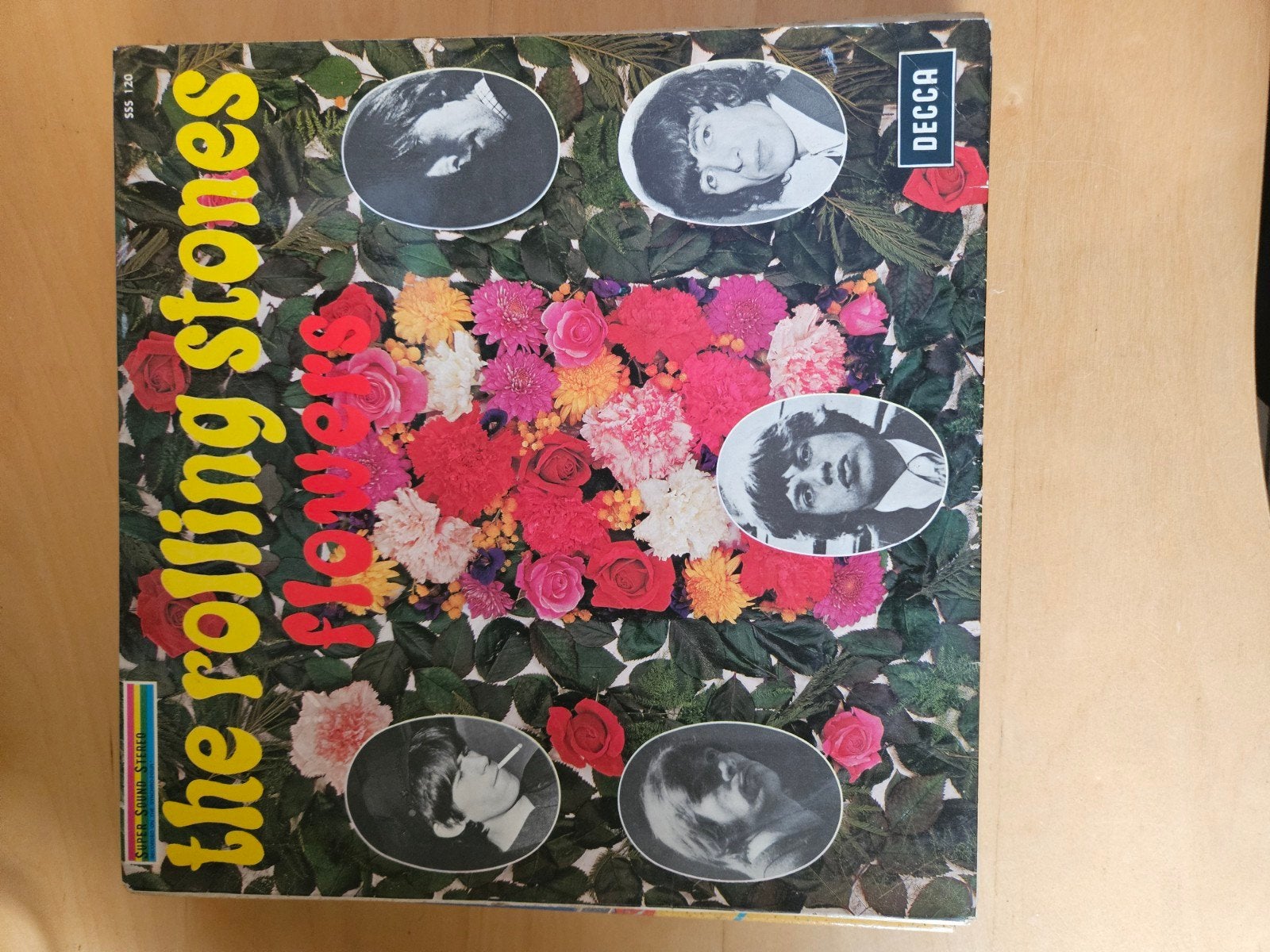 The Rolling Stones - Flowers LP (Decca SSS 120), Ophalen of Verzenden, Gebruikt