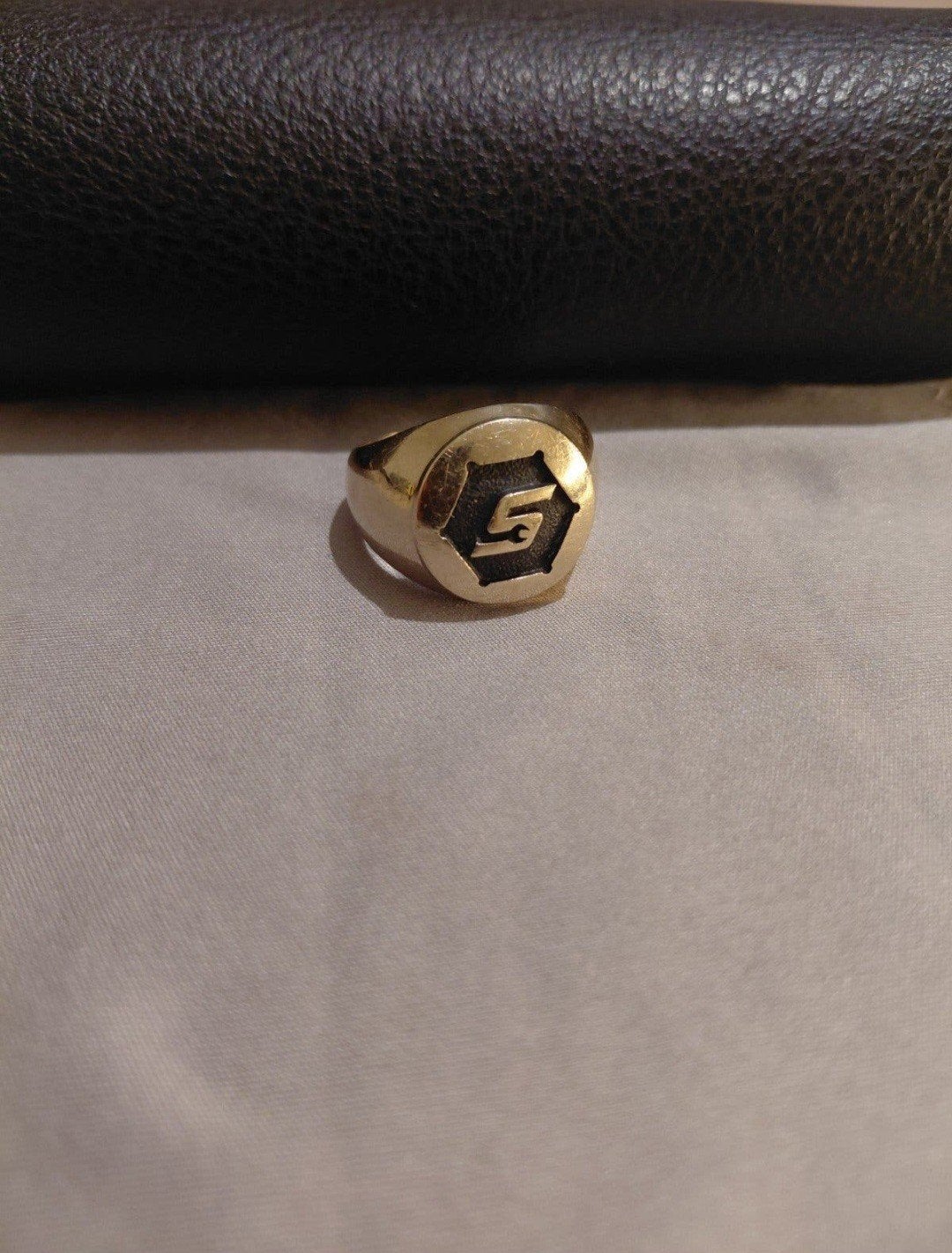 Snap On 10k gouden dealersring 1999, Ophalen of Verzenden
