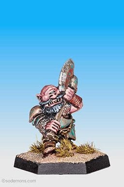 Gezocht D3 Axehead One-Eye Chaos Dwarf Renegade, Hobby en Vrije tijd, Wargaming, Ophalen of Verzenden, Gebruikt, Warhammer, Figuurtje(s)