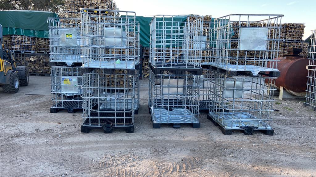 Ibc kratten, Ophalen, 100 cm of meer, 60 cm of meer, Zo goed als nieuw