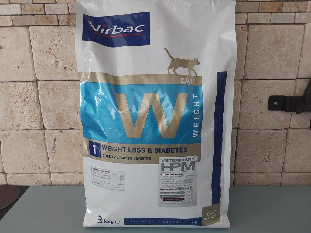 Virbac 1 Weight Loss & Diabetes 3 kilo, Dieren en Toebehoren, Ophalen of Verzenden, Kat