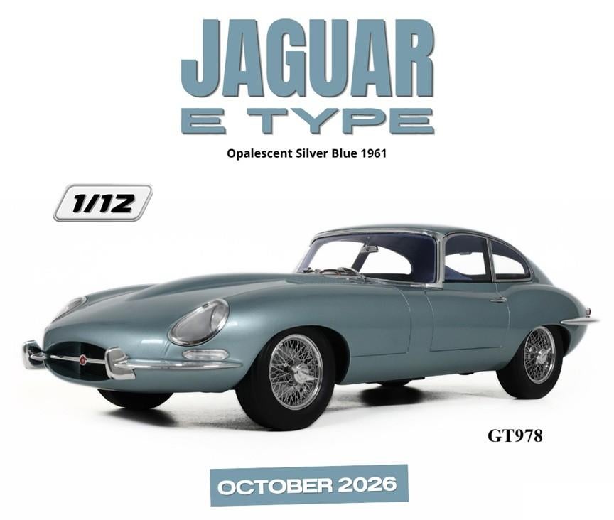 Jaguar E Type 1/12 GT Spirit nieuw, Ophalen of Verzenden, Nieuw, 1:9 t/m 1:12, Auto