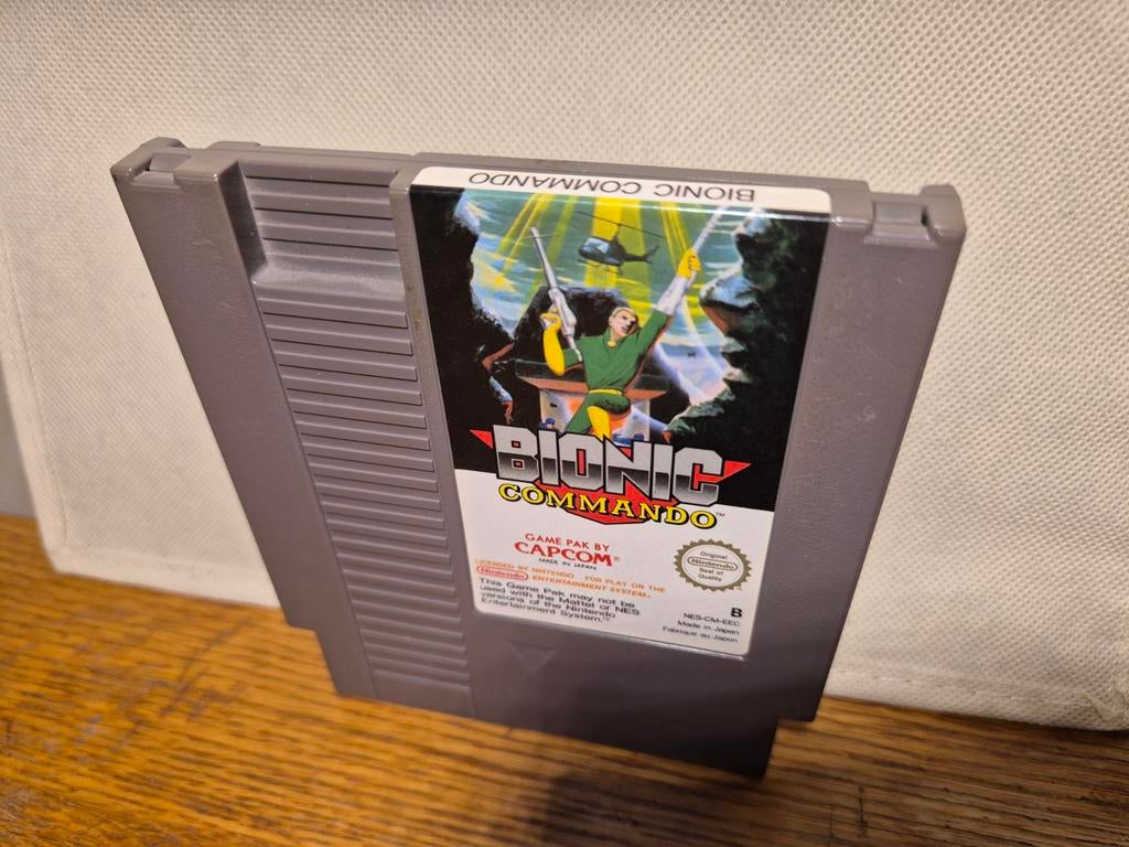 Bionic Commando NES, Spelcomputers en Games, Games | Nintendo NES, Zo goed als nieuw, Avontuur en Actie, 1 speler, Vanaf 3 jaar