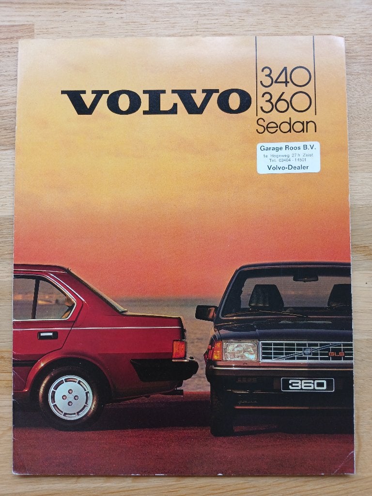 VOLVO 340 360 sedan, Gelezen, Volvo, Ophalen of Verzenden, Volvo 340 360