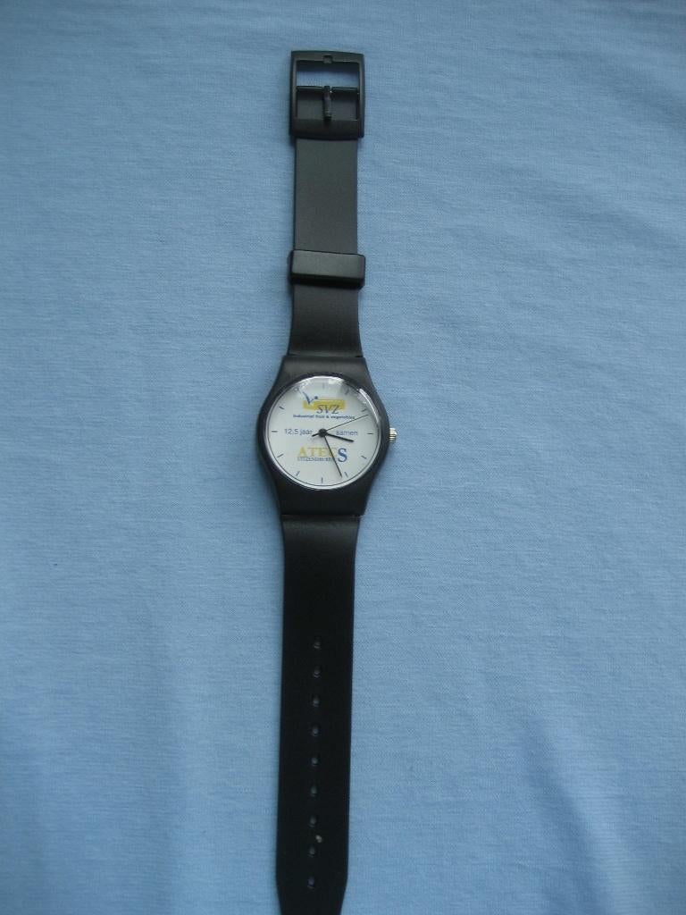 Nieuw reclamehorloge van SVZ Etten-Leur en Atecs, Ophalen of Verzenden, Nieuw, Gebruiksvoorwerp