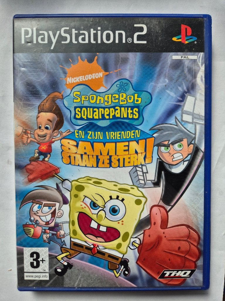 SPONGEBOB SQUAREPANTS en zijn vrienden SAMEN STAAN ZE STERK, Avontuur en Actie, Gebruikt, 1 speler, Ophalen of Verzenden