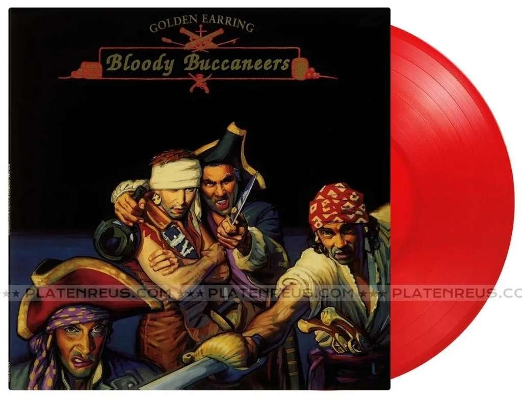LP Golden Earring – Bloody Buccaneers, Cd's en Dvd's, LP, Gebruikt, Ophalen of Verzenden, Geseald