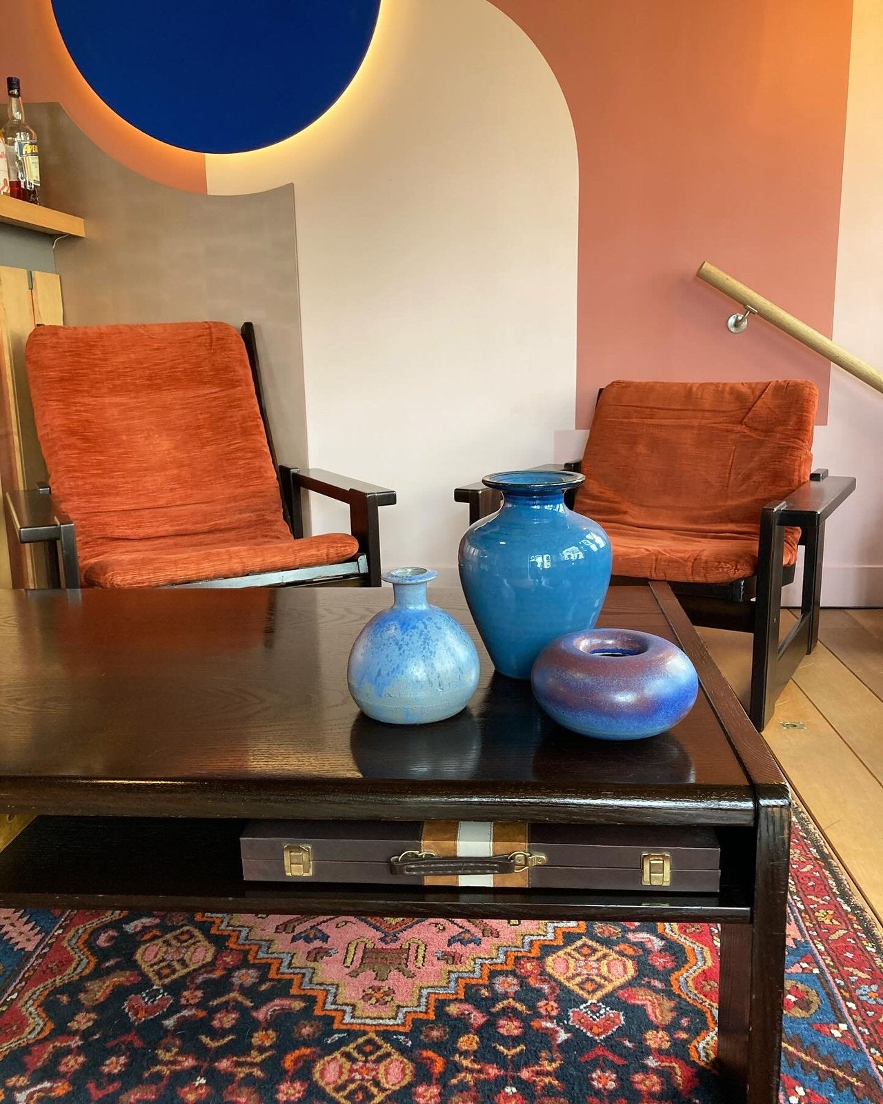 Vintage salontafel jaren ‘70, brutalistisch, Ophalen, Gebruikt, 100 tot 150 cm, 50 tot 100 cm