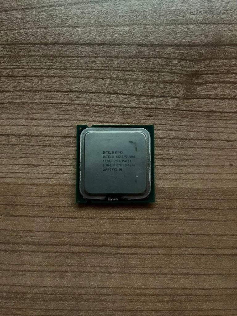 Intel Core 2 Duo E6300 (1.86GHz), Computers en Software, Gebruikt, Minder dan 2 Ghz, Ophalen of Verzenden, Intel Core 2 Duo E6300
