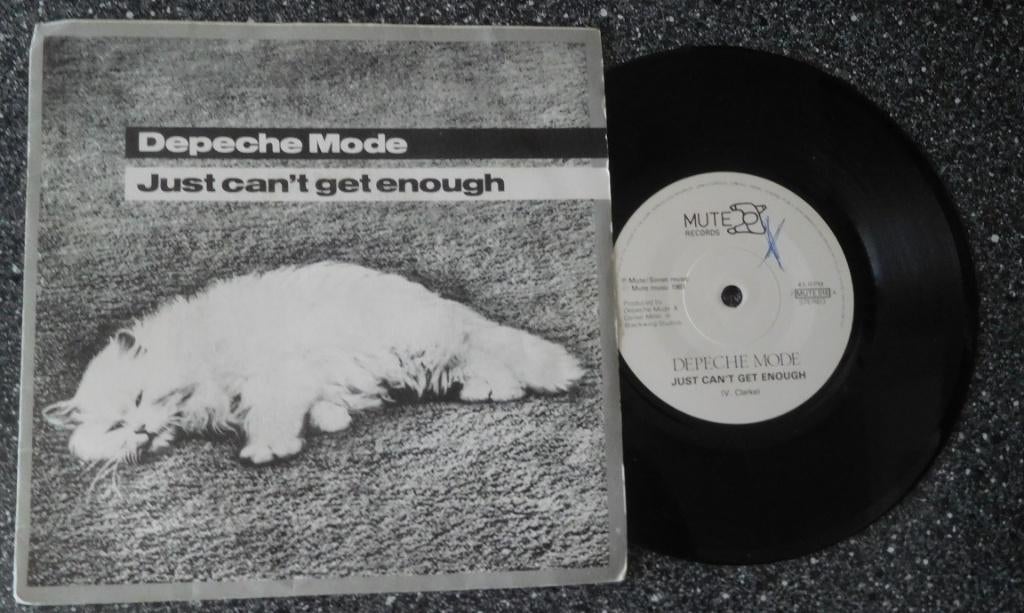 Depeche Mode - just can't get enough (vanaf € 6,50), 7 inch, Single, Ophalen of Verzenden, Zo goed als nieuw