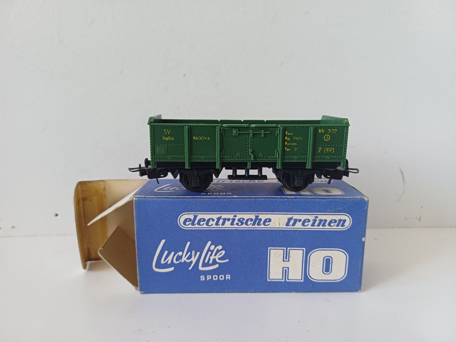 Lima Hema HO H0 1:87 treinwagen train wagon 1980's luckylife, Ophalen of Verzenden, Gelijkstroom, Wagon, Lima