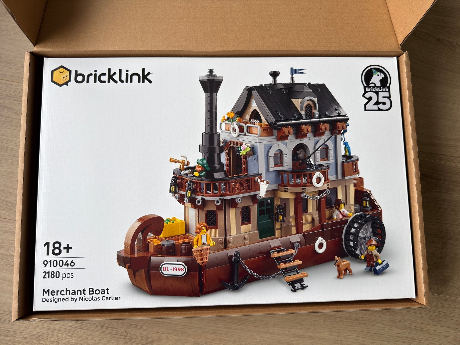 Nieuw LEGO 910046 Merchant Boat Bricklink Designer Program, Ophalen, Nieuw, Overige merken