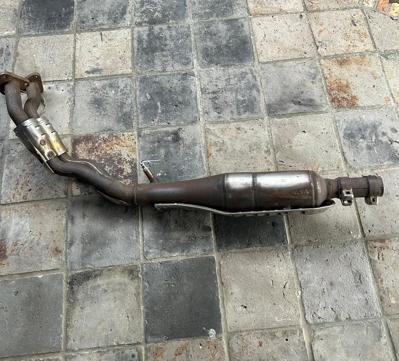 Originele VW Golf 3 VR6 Katalysator –1H0 131 701 Q Zeldzaam!, Gebruikt, Volkswagen, ., Ophalen of Verzenden