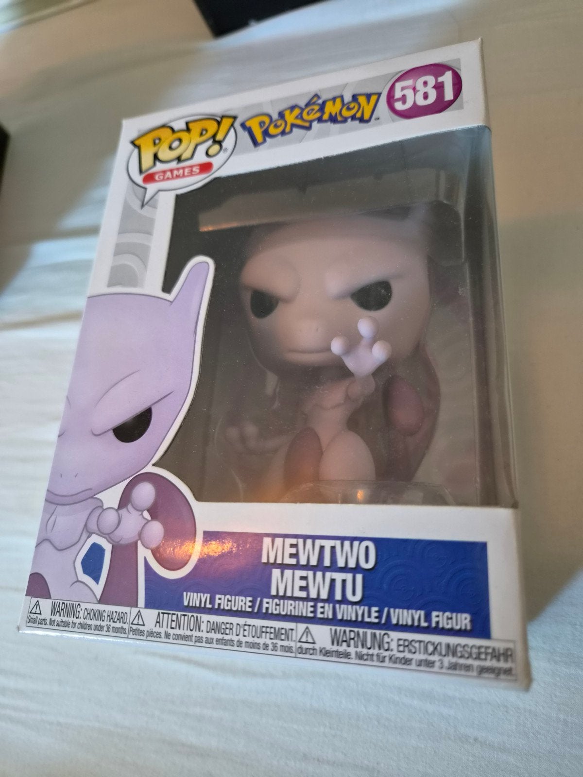 Funko Pop! Pokémon Mewtwo #581 Vinyl Figuur, Ophalen of Verzenden, Nieuw, Overige typen