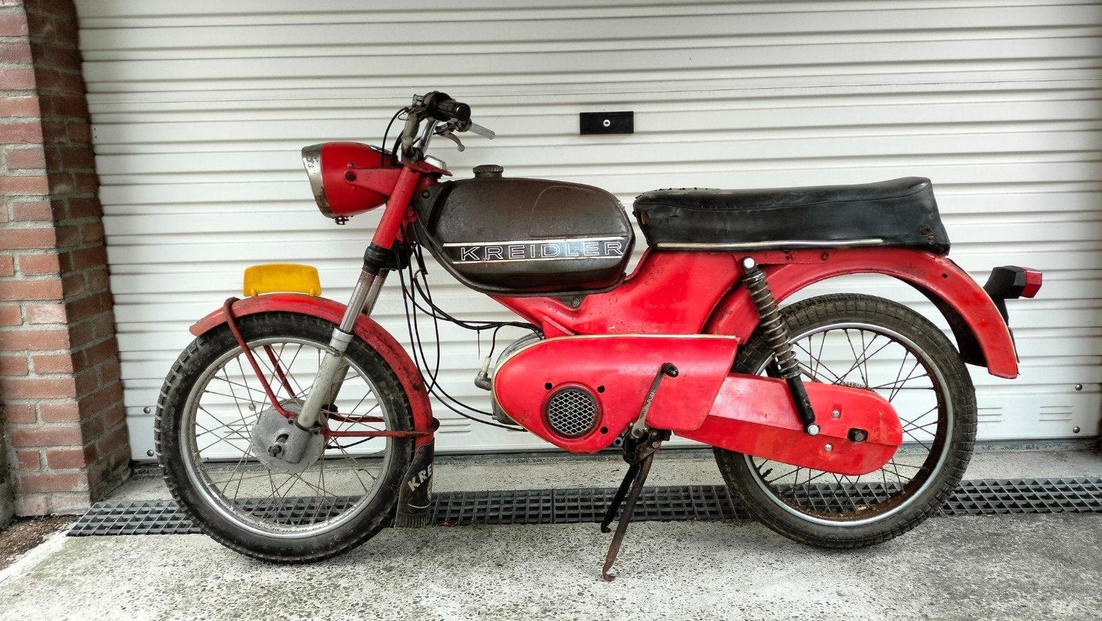 kreidler opknapper, Ophalen, Gebruikt