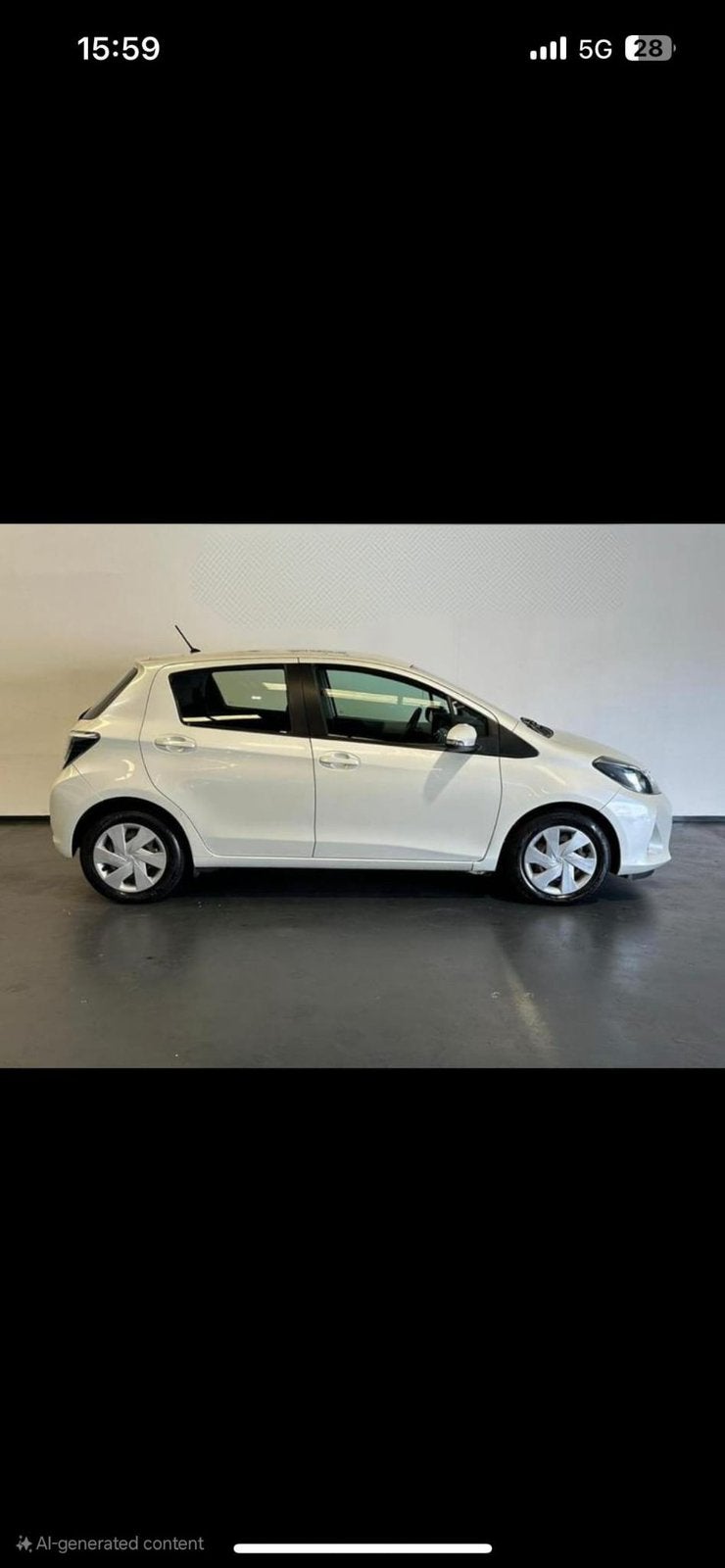 Toyota Yaris 1.5 Full Hybrid CVT 5DR 2014 Wit, Euro 5, 74 pk, Zwart, 4 cilinders