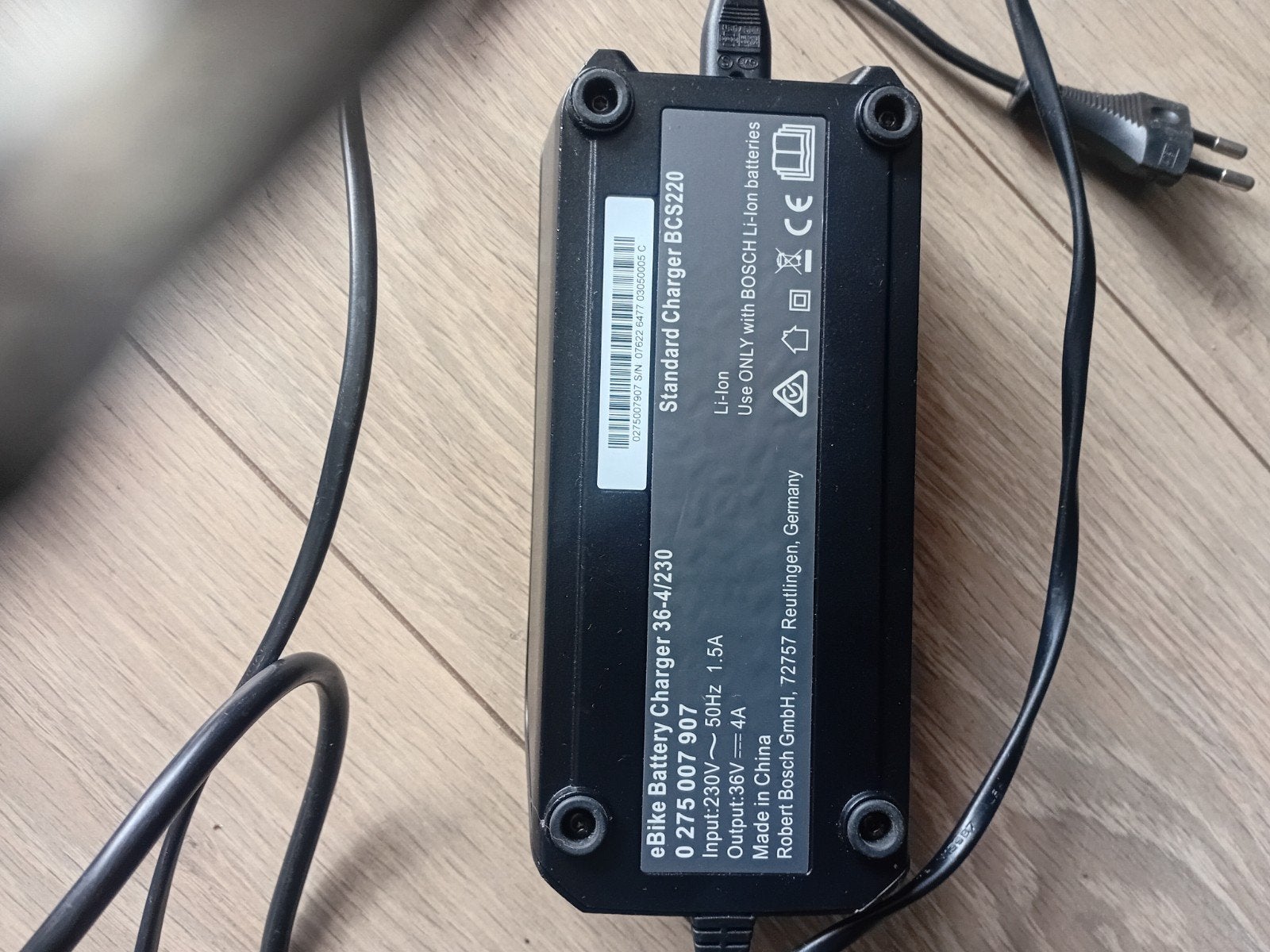 Bosch lader 4A ebike lader, Ophalen of Verzenden