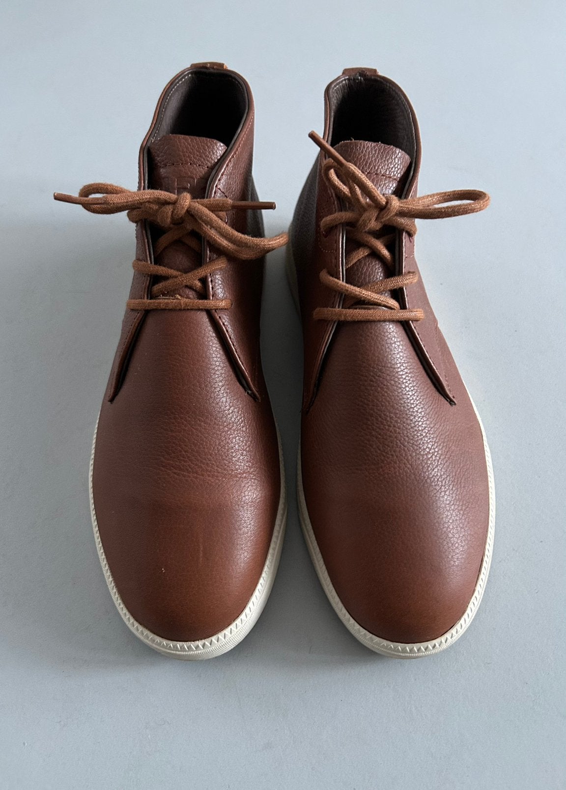 Clae, bruin leren veter schoenen, maat 41, Bruin, Lage of Enkellaarzen, Ophalen of Verzenden, Zo goed als nieuw